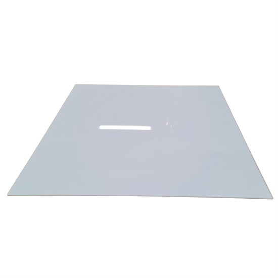 Akrylplastskiva 3,0x500x500 mm - Vit