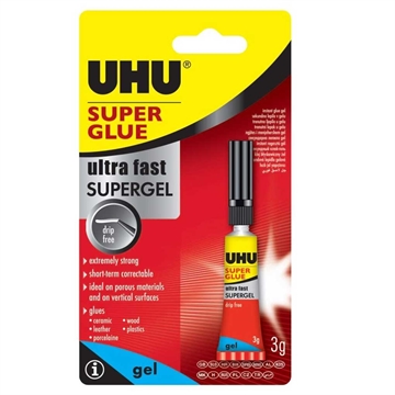 UHU Snabblim Gel - 3 gr.