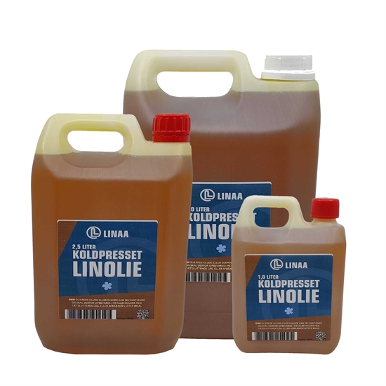 Linolja Kallpressad - 1,0 liter