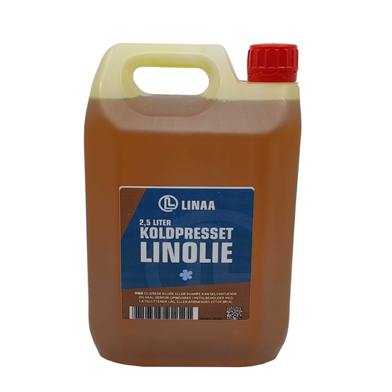 Linolja Kallpressad - 2,5 liter