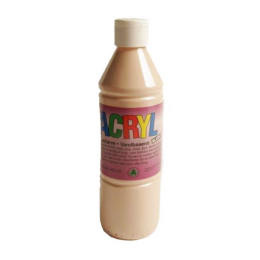 Acrylfärg Ljus Beige 0.5 ltr