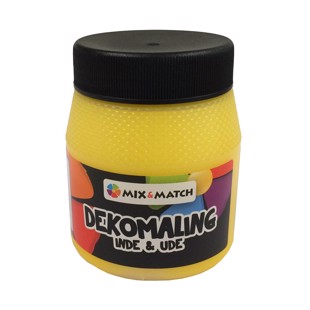 Dekomåling MixMatch 250 ml - Gul