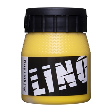 Linoleumstryckfärg 250 ml  - Gul