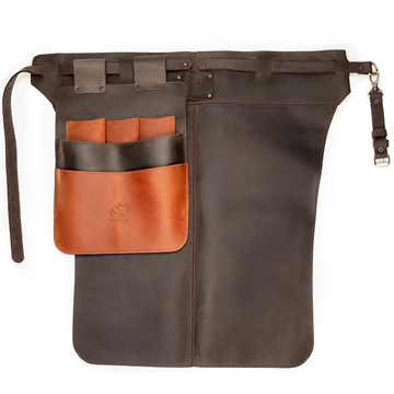 Förkläde med verktygsbälte Beaver Craft – Läder