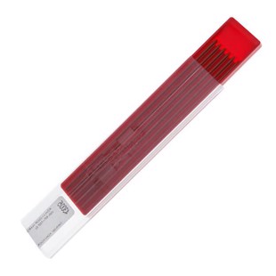 Blyertspennor stift Röd 2,0 mm - 12 stk