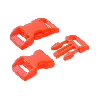  Klickspännen plast 14 mm - Orange - 10 st