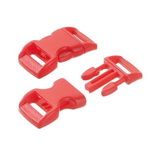 Klickspännen plast 14 mm -Röd
