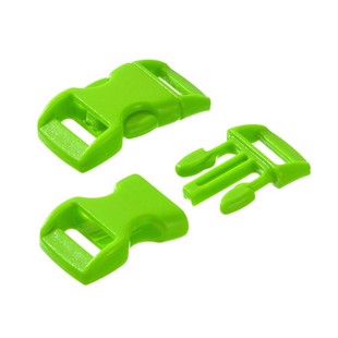 Klickspännen plast 14 mm -Grön