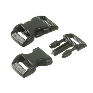Klickspännen plast 14 mm - Svart