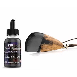 Epoxy färg 20 ml Transp.- Smoke Black