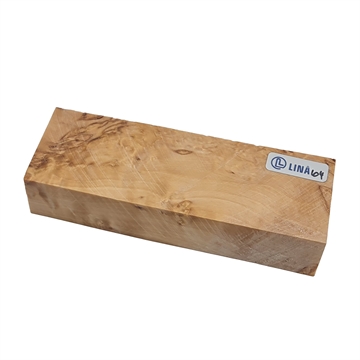 Knivskaft - Stabiliserat Masurbjörk