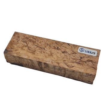 Knivskaft - Stabiliserat Masurbjörk