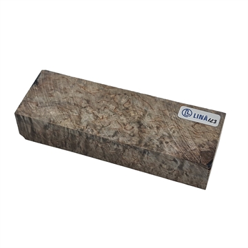 Knivskaft - Stabiliserat Masurbjörk