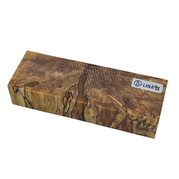 Knivskaft - Stabiliserat Anlöpt Bok X-Cut