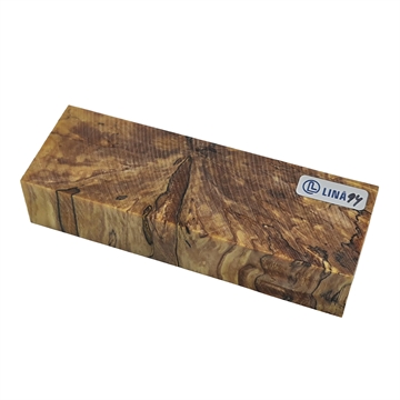 Knivskaft - Stabiliserat Anlöpt Bok X-Cut