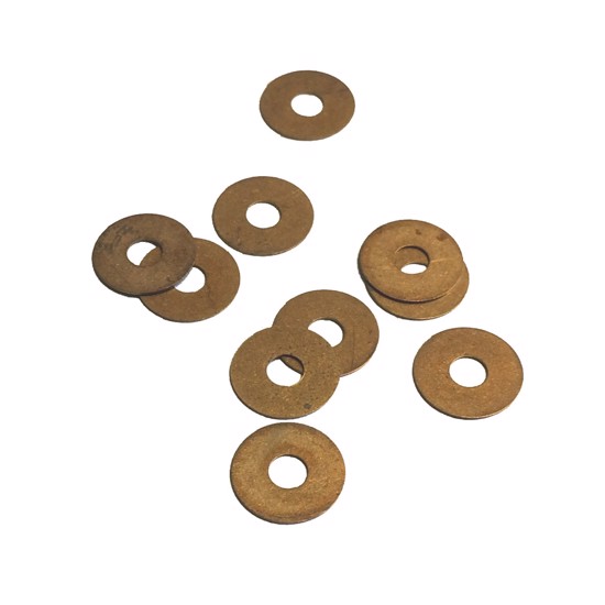 Bricka Bronz - Ø9,5/3,2 mm - 10 st