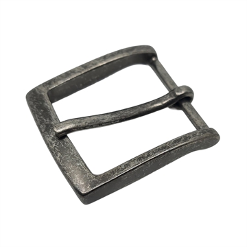 Bältesspänne Gunmetal - 30 mm