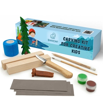 Täljsett Beaver Craft - Startpaket