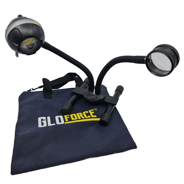 GloForce set med lampa och 8X förstoringslins