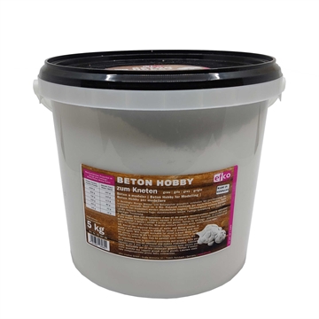 Betong för modellering
 - 5,0 kg