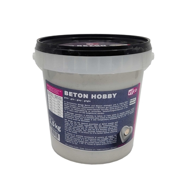 Betong för gjutning
 - 1,5 kg
