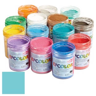 Emaljpulver 25 ml - Ljus Turkos