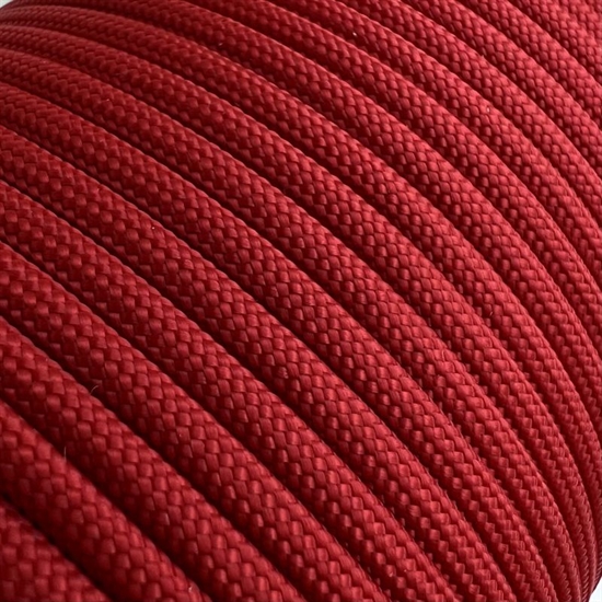 Paracord Röd - 4,0 mm Type III 50 meter