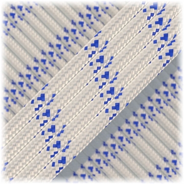 Paracord Mix 10 m - Snow Blue