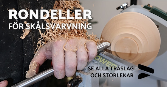 Rondeller for trasvarvning