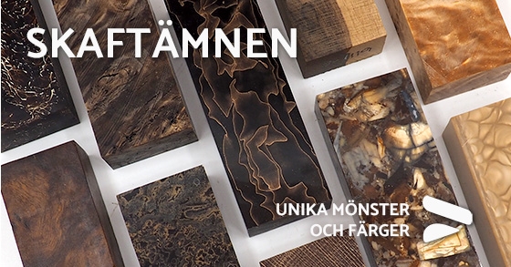 Skaftämnen till göra eget knivskaft