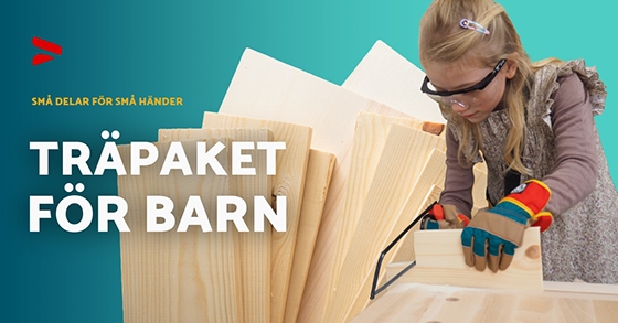 Träpaket for barn