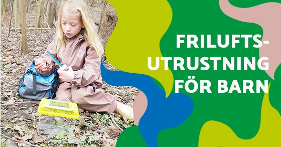 Friluftsutrustning for barn
