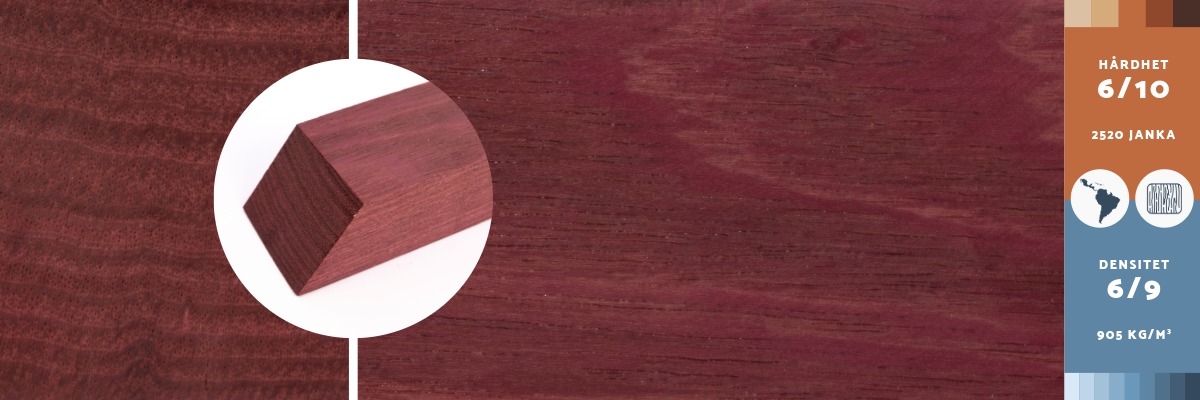 Träslaget purple heart