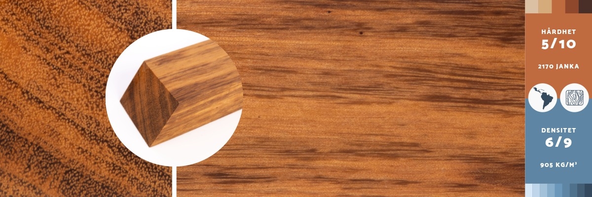 Träsorten tigerwood