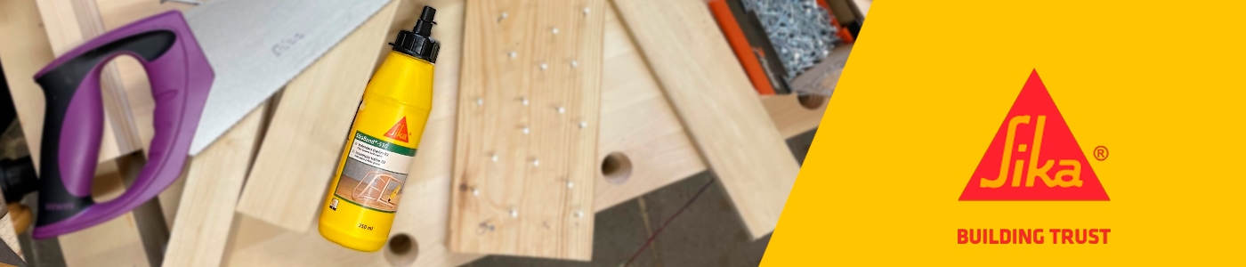 Sika limprodukter varumärkesomslag