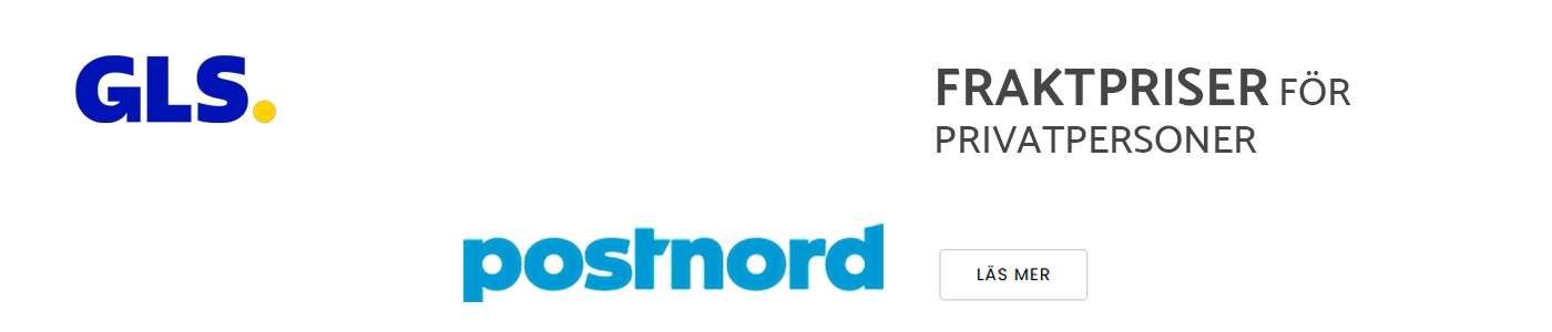 Frakt GLS och Postnord