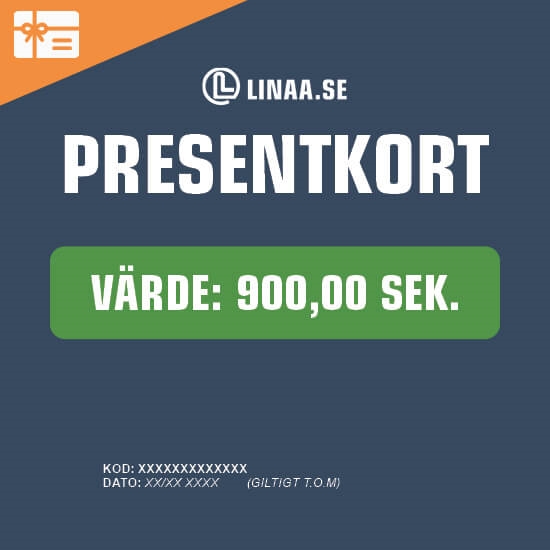 Presentkort - 900 SEK